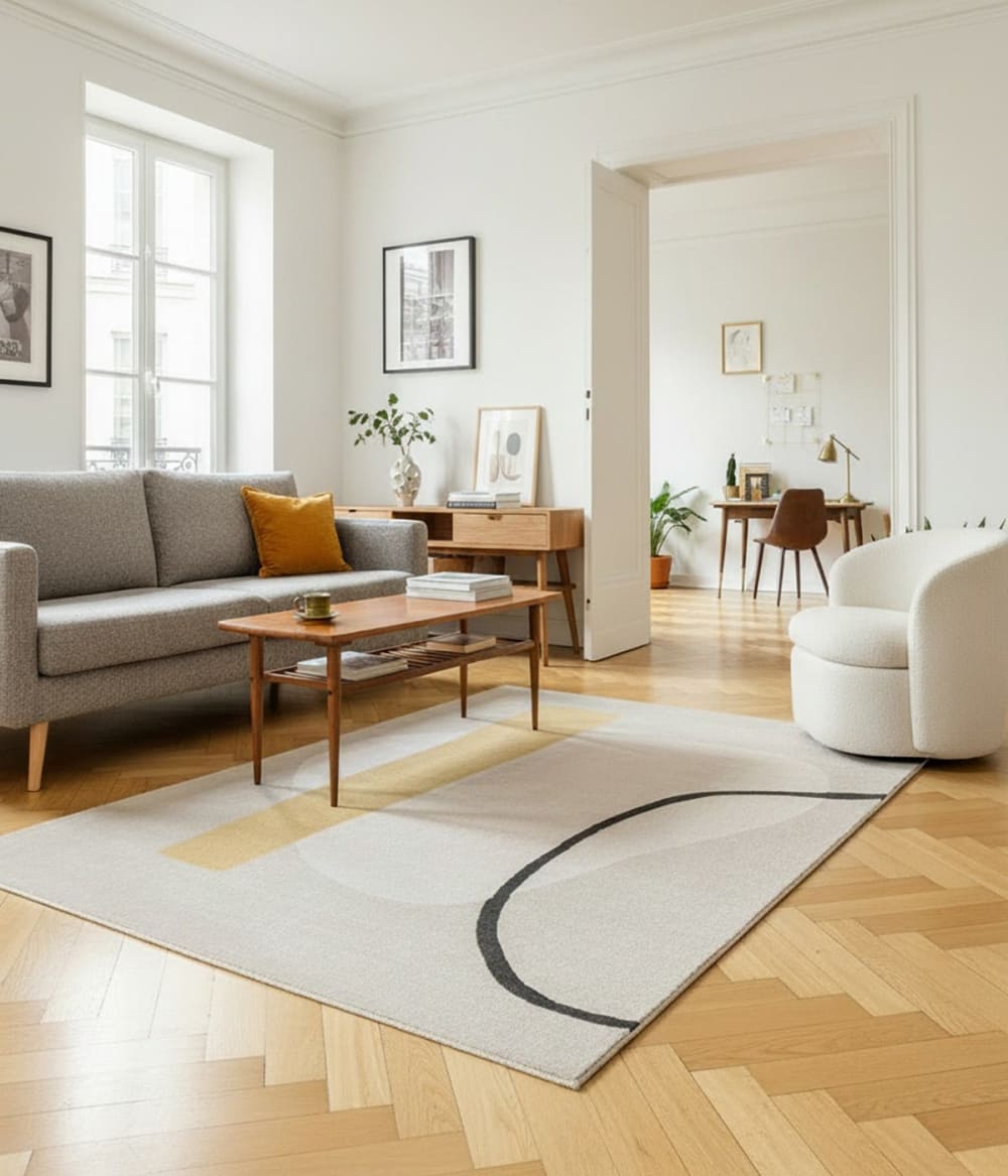 Tapis doux et graphique 160 x 230 cm — vue 3