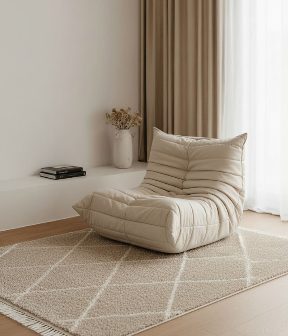 Tapis épais à franges doux et raffiné 160 x 230 cm — vue 3