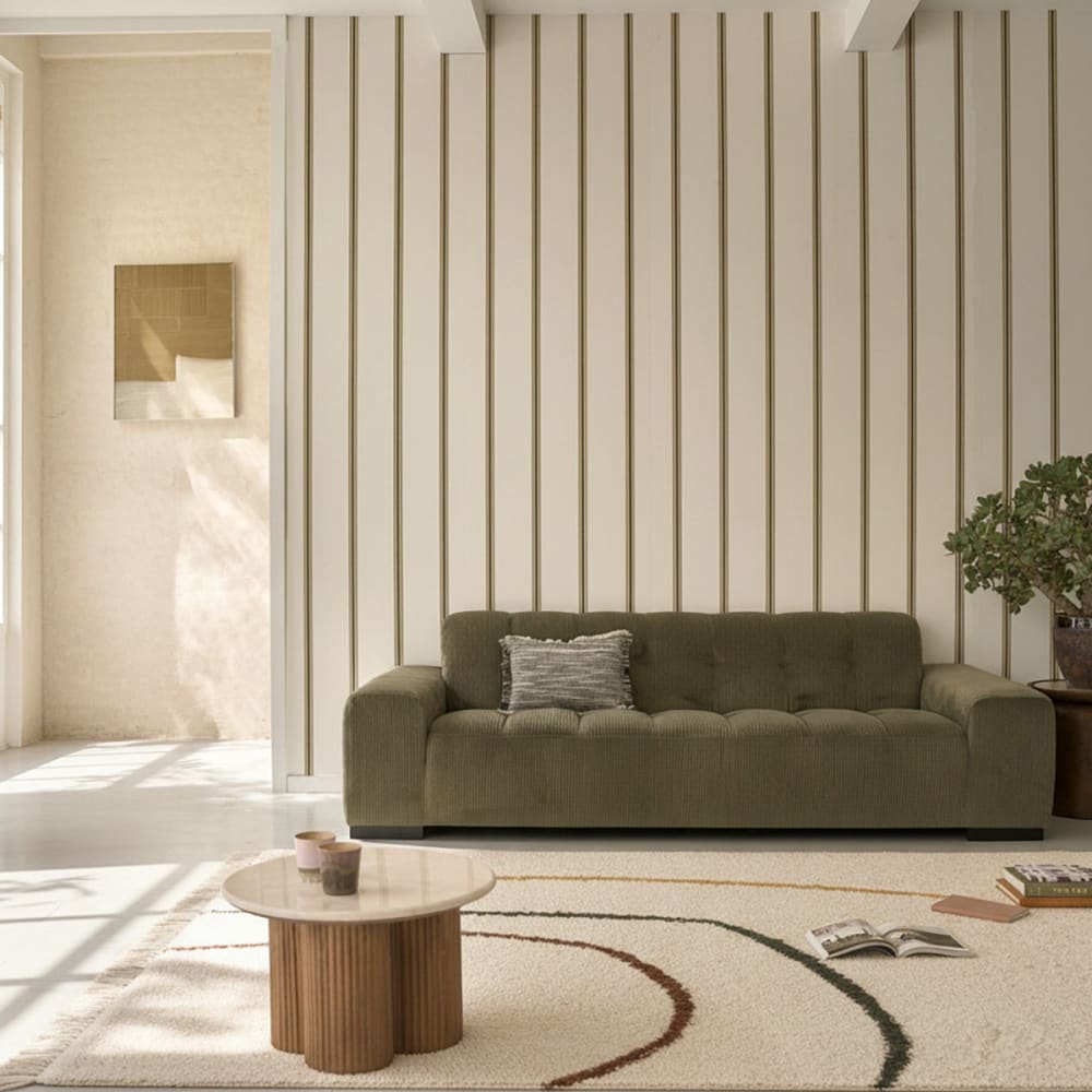 Teppich, dick und mit Fransen 160 x 230 cm - Maisons Du Monde