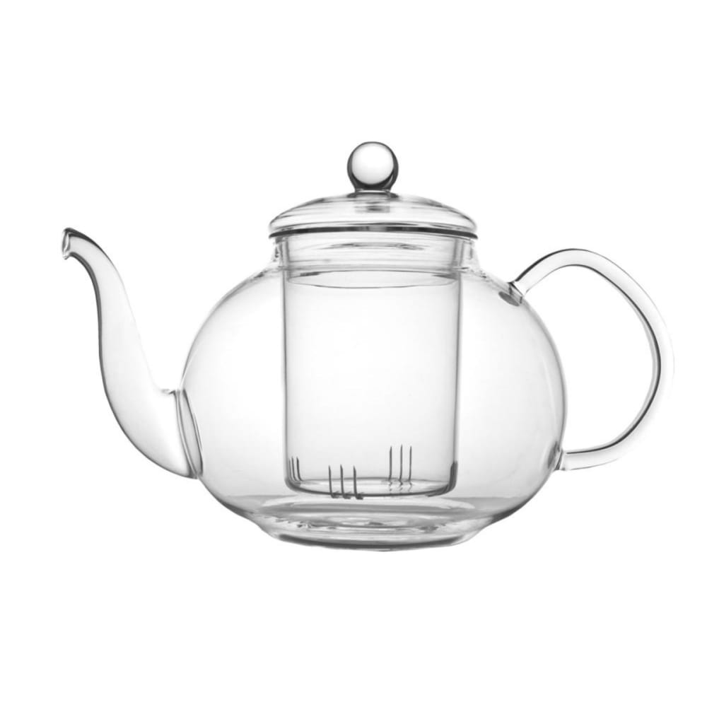 Théière en verre simple paroi 1 l avec filtre Théière en verre simple paroi 1 l avec filtre