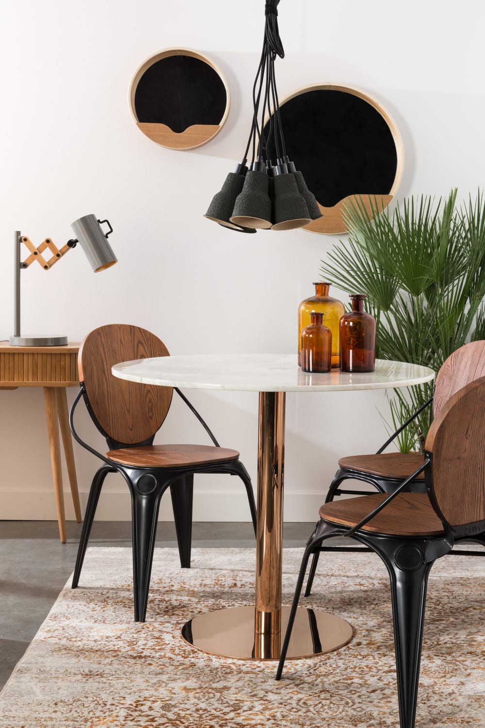 synthetischer Teppich 160x230cm, mehrfarbig - Maisons Du Monde