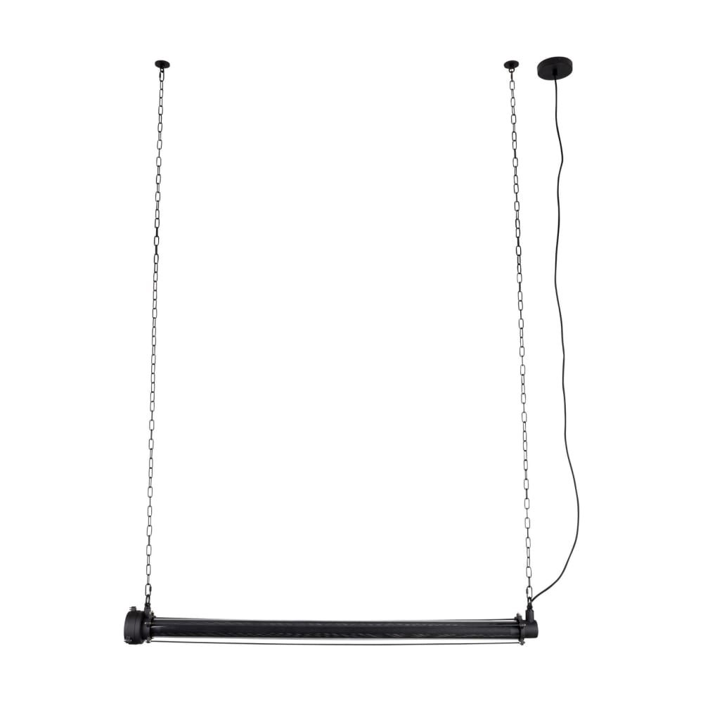 Zuiver XL-Hängelampe aus Metall, schwarz style industrial - Metall