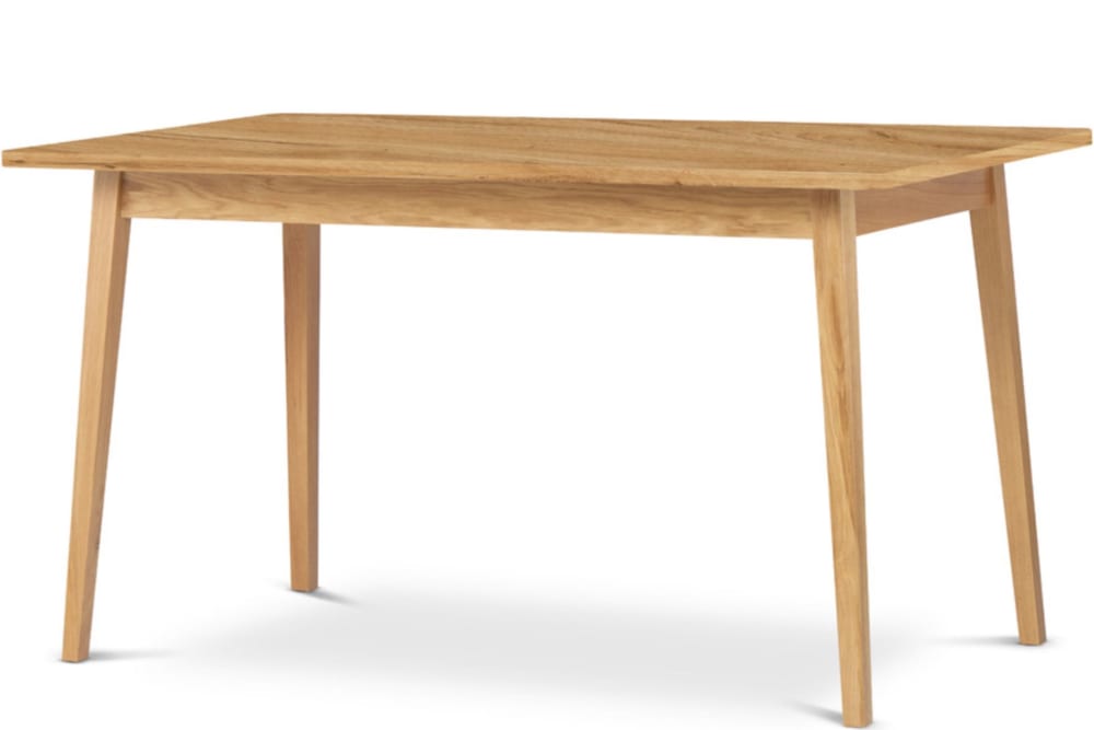 KONSIMO Esszimmertisch ausziehbar, Braun Braun Holz
