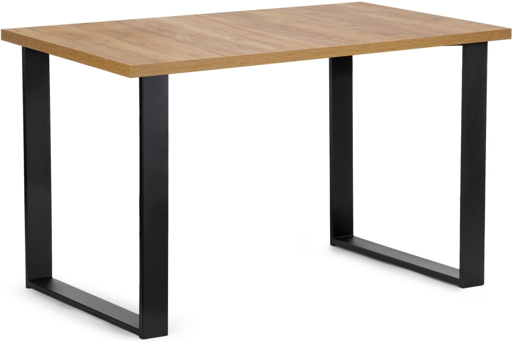 KONSIMO Esstisch, Braun style industrial Braun Holz