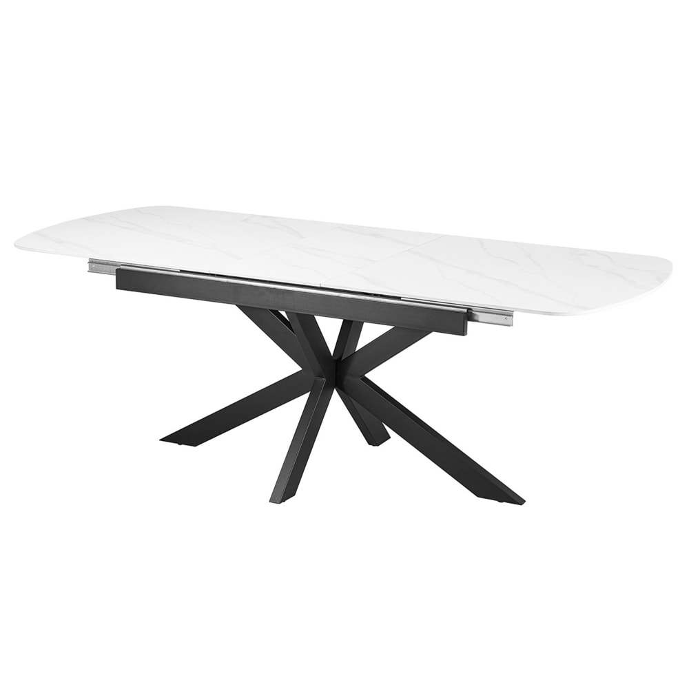Table à manger extensible en pierre frittée  8 personnes