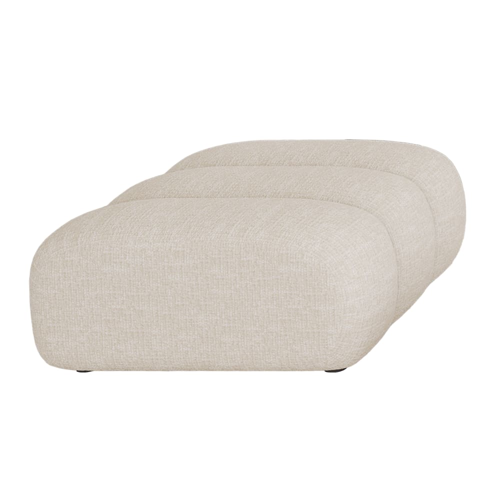 Pouf en tissu