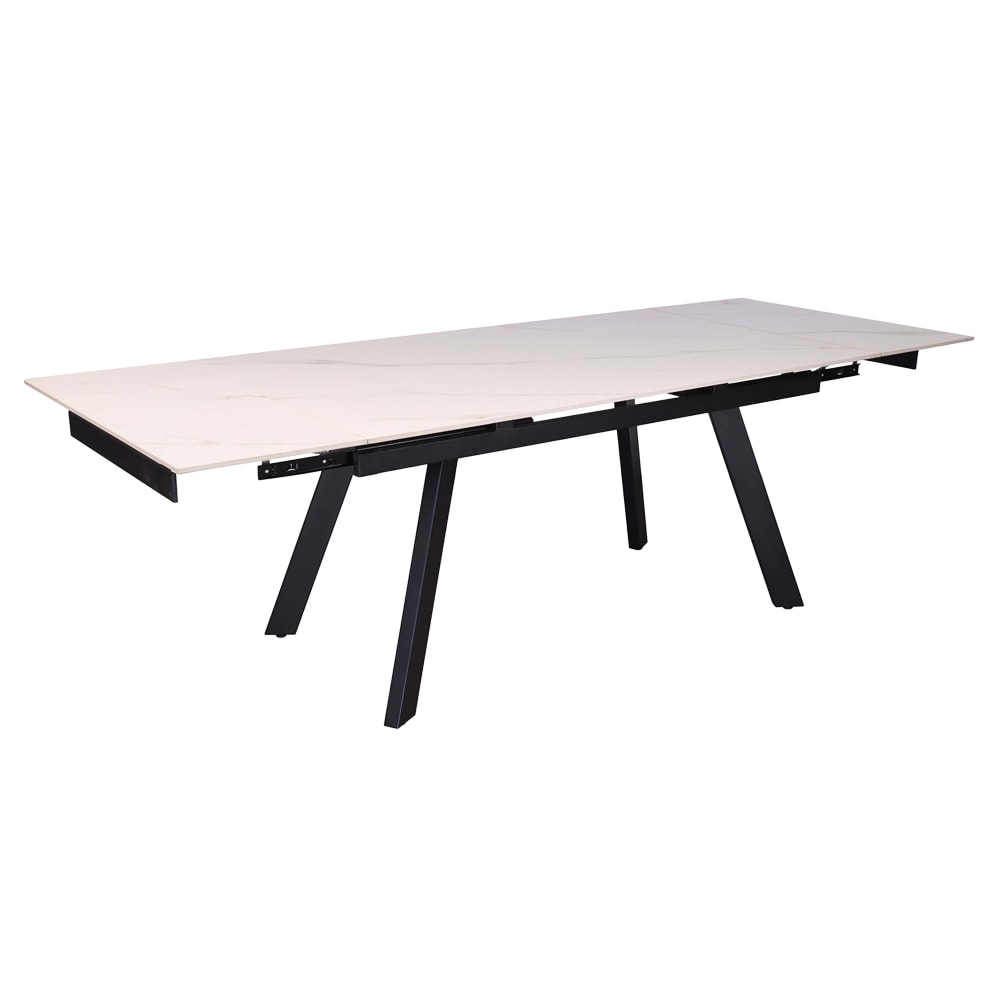 Table à manger extensible en pierre frittée  8 personnes