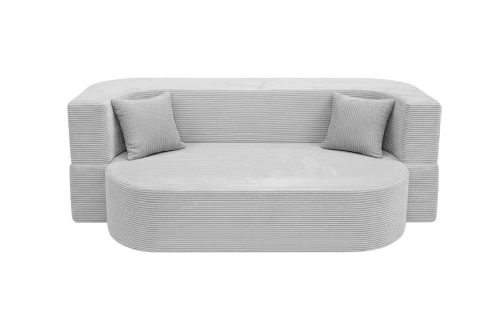 Canapé droit convertible - clair