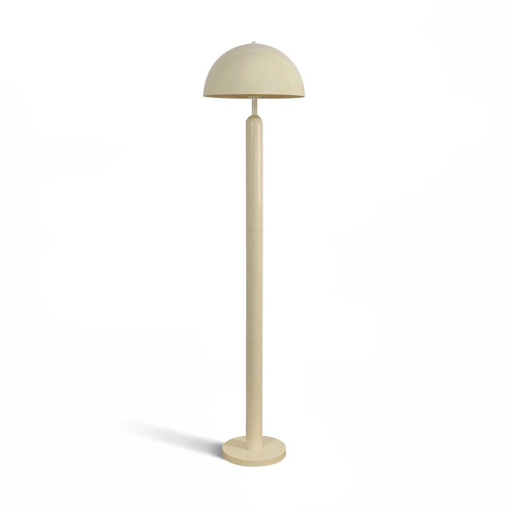 Lampadaire en métal crème — vue 3