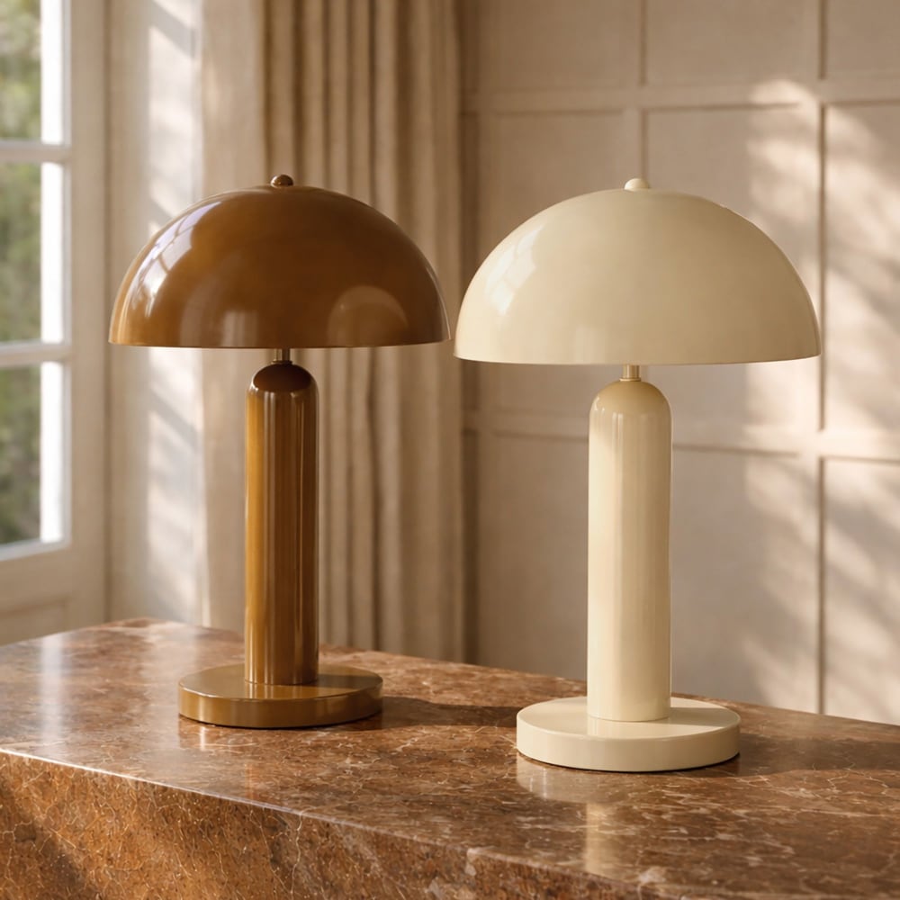 Lampe en métal moka — vue 4