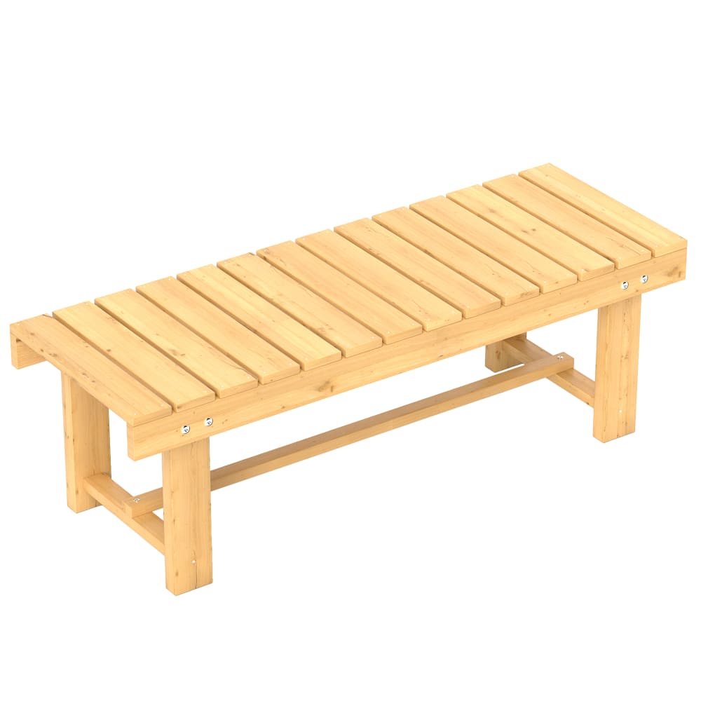Banc de jardin 2 places - sapin