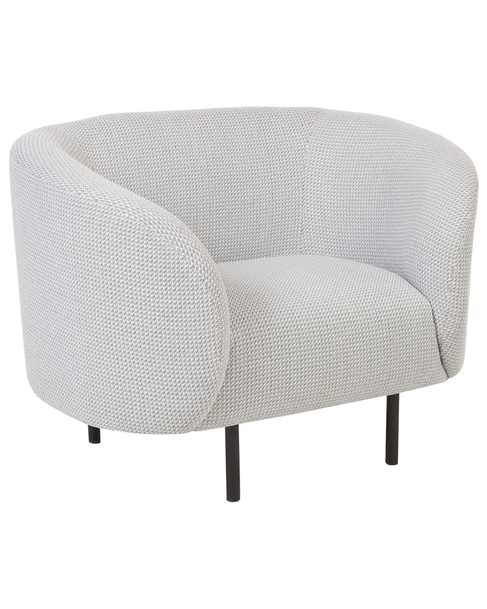 Sessel Aus Stoff 79Cm, Weiß