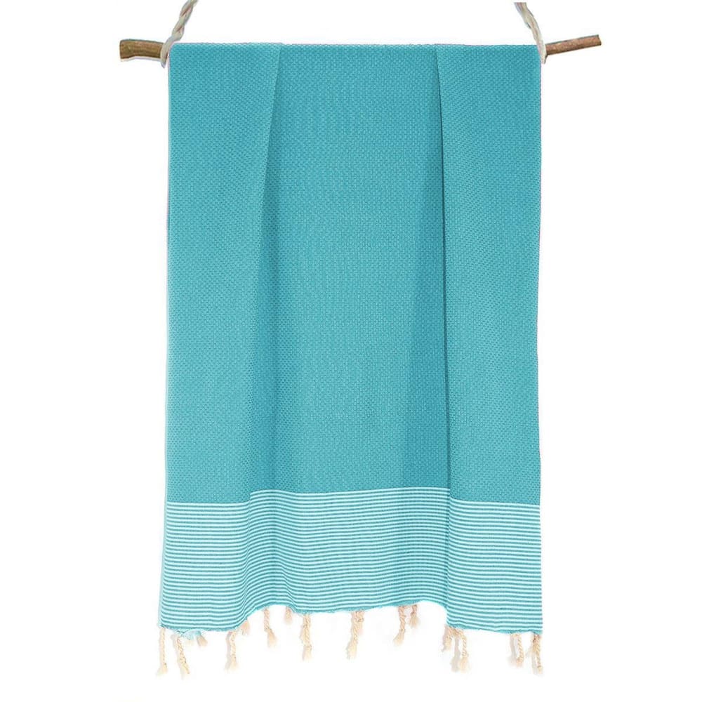 2er-set Bienenwaben-fouta aus Baumwolle 100x200 - Maisons Du