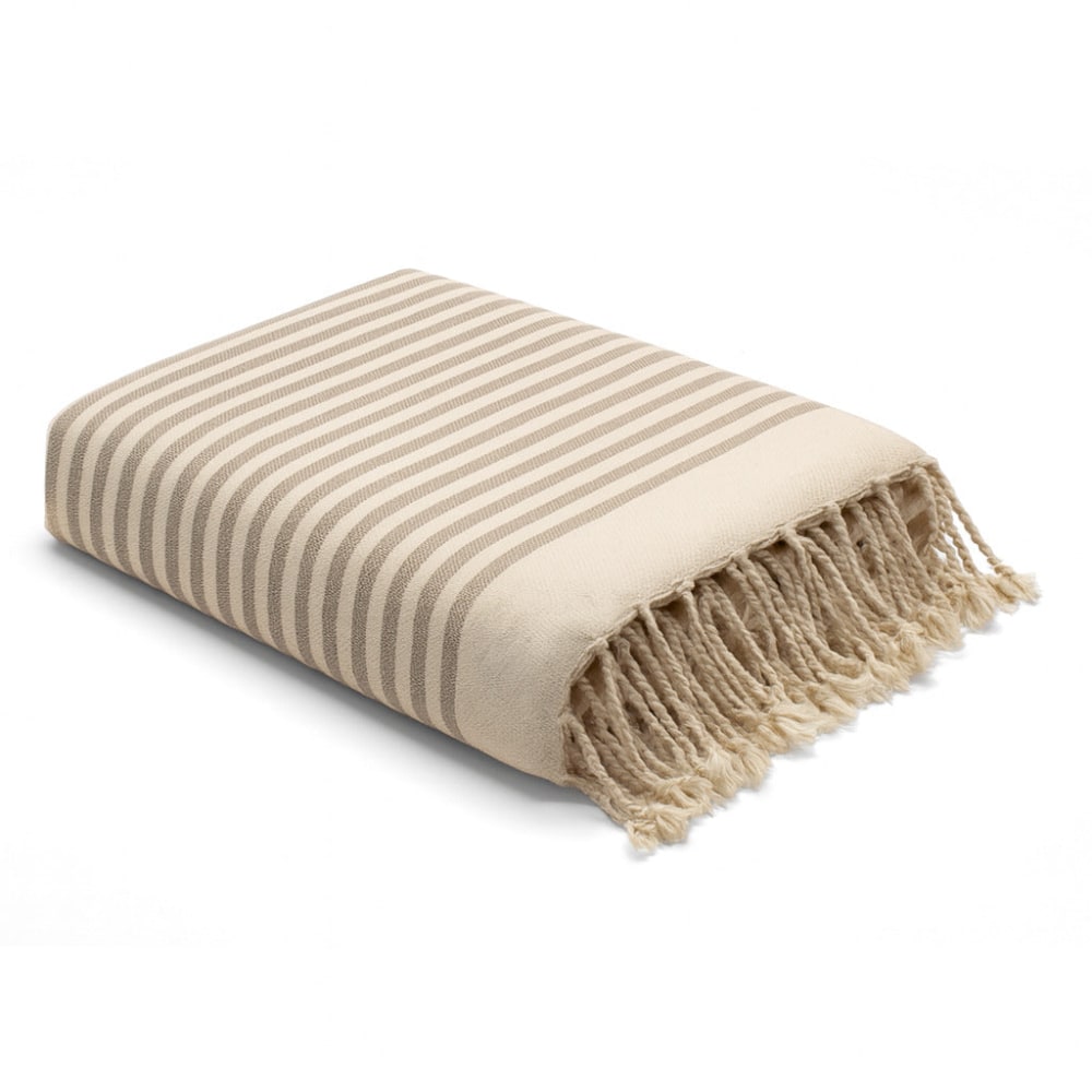 Fouta xxxl coton 200x300 taupe