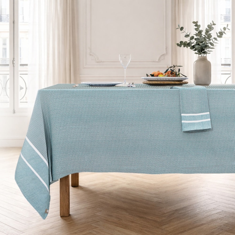 Nappe + 4 serviettes