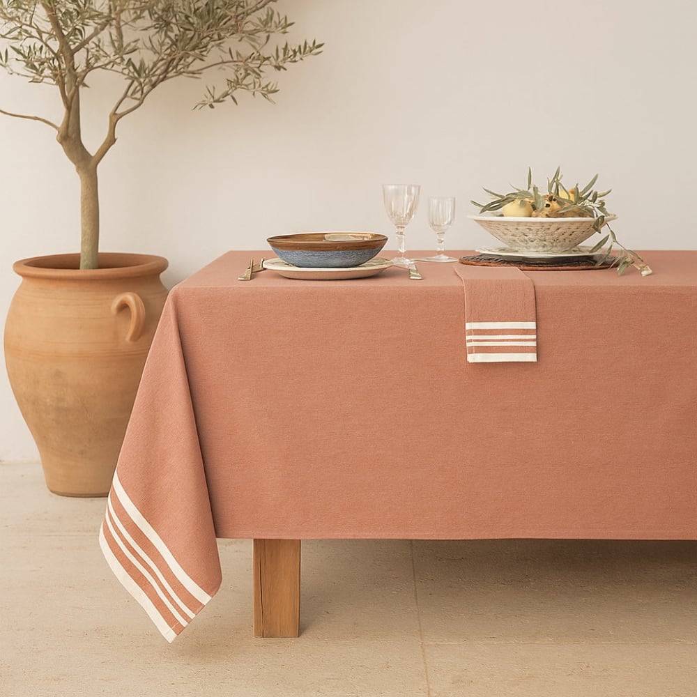 nappe + 4 serviettes