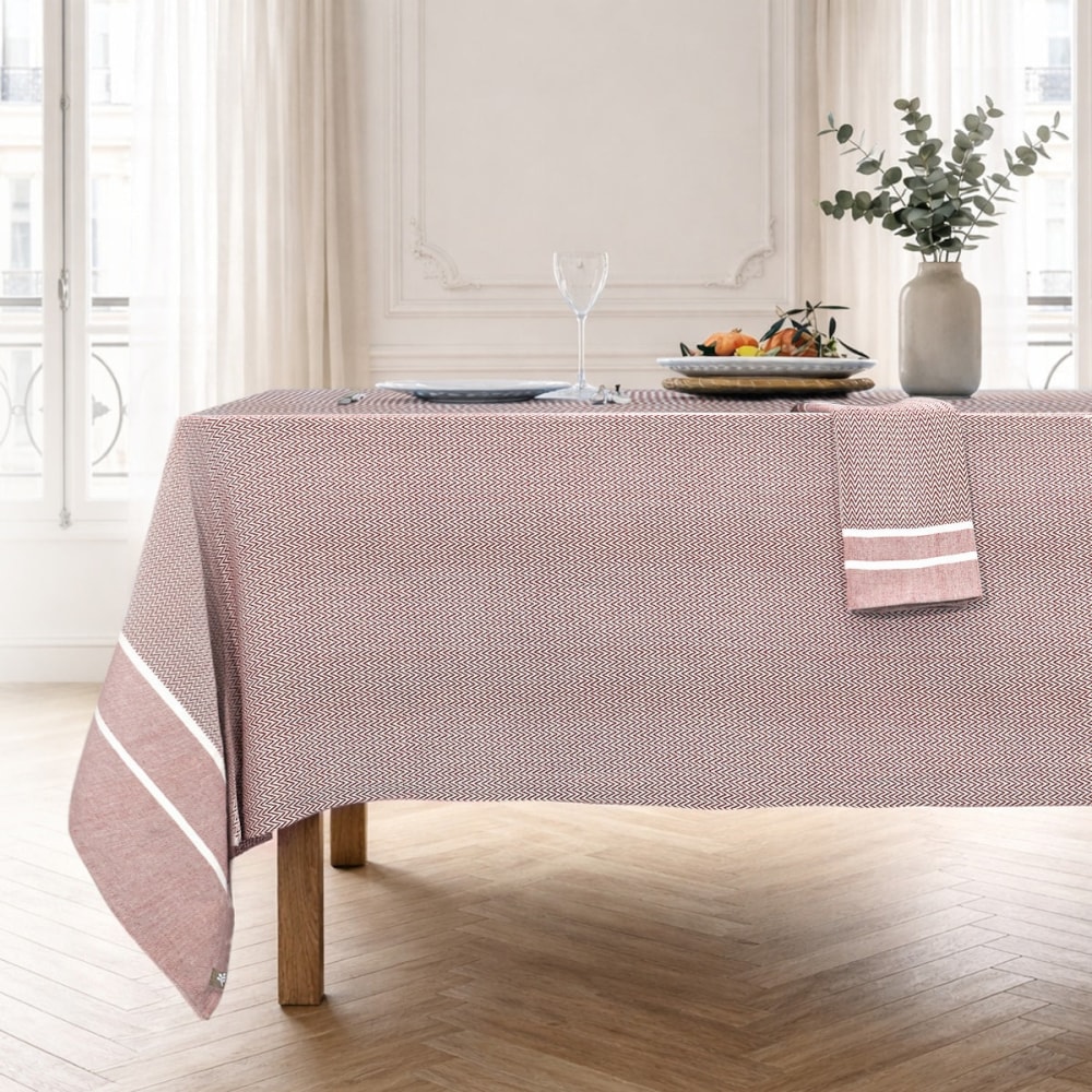 Nappe + 8 serviettes