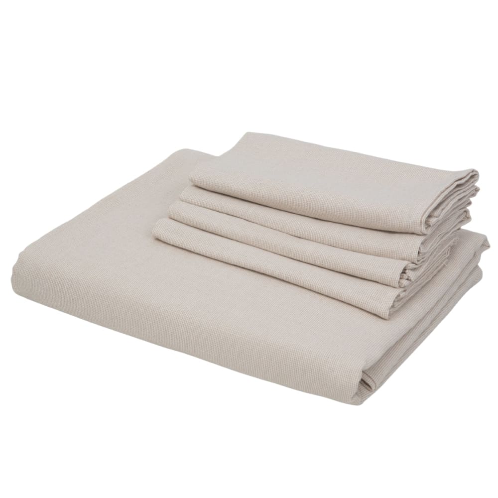 Tischläufer mit 4 stoffservietten aus Baumwolle 50x150 - Maisons