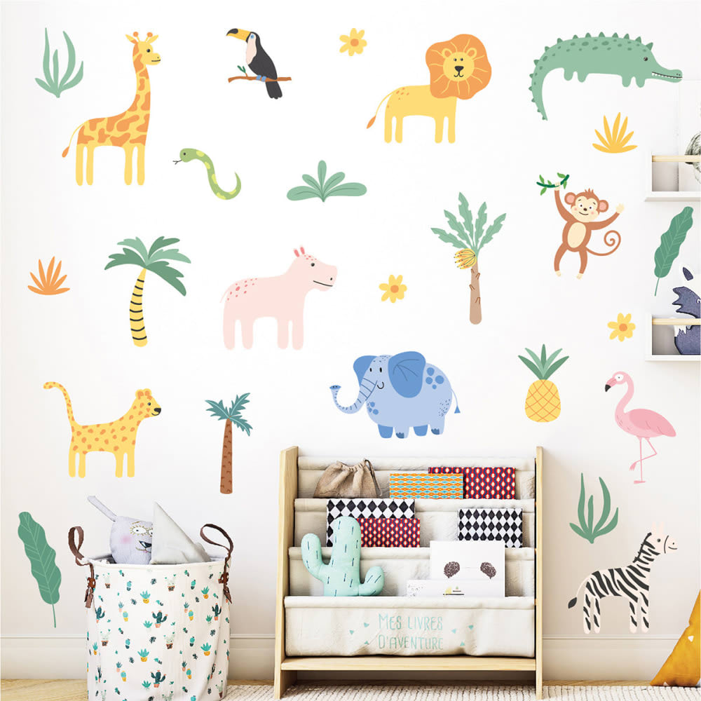 Wandsticker fürs Kinderzimmer Savannentiere - Maisons Du Monde