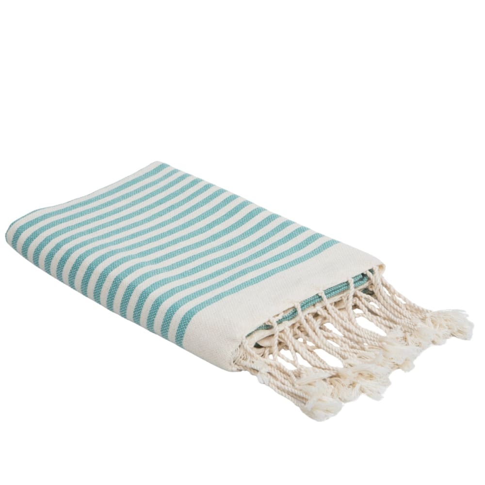Fouta coton 100x200 vert canard