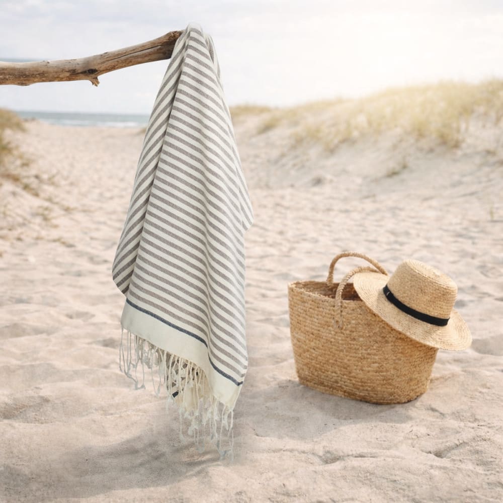 Fouta aus Baumwolle 100x200 - Maisons Du Monde