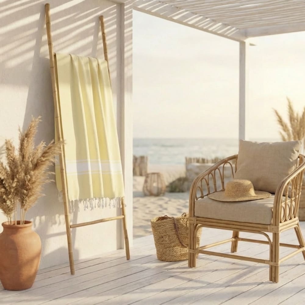 Fouta aus Baumwolle 100x200 - Maisons Du Monde