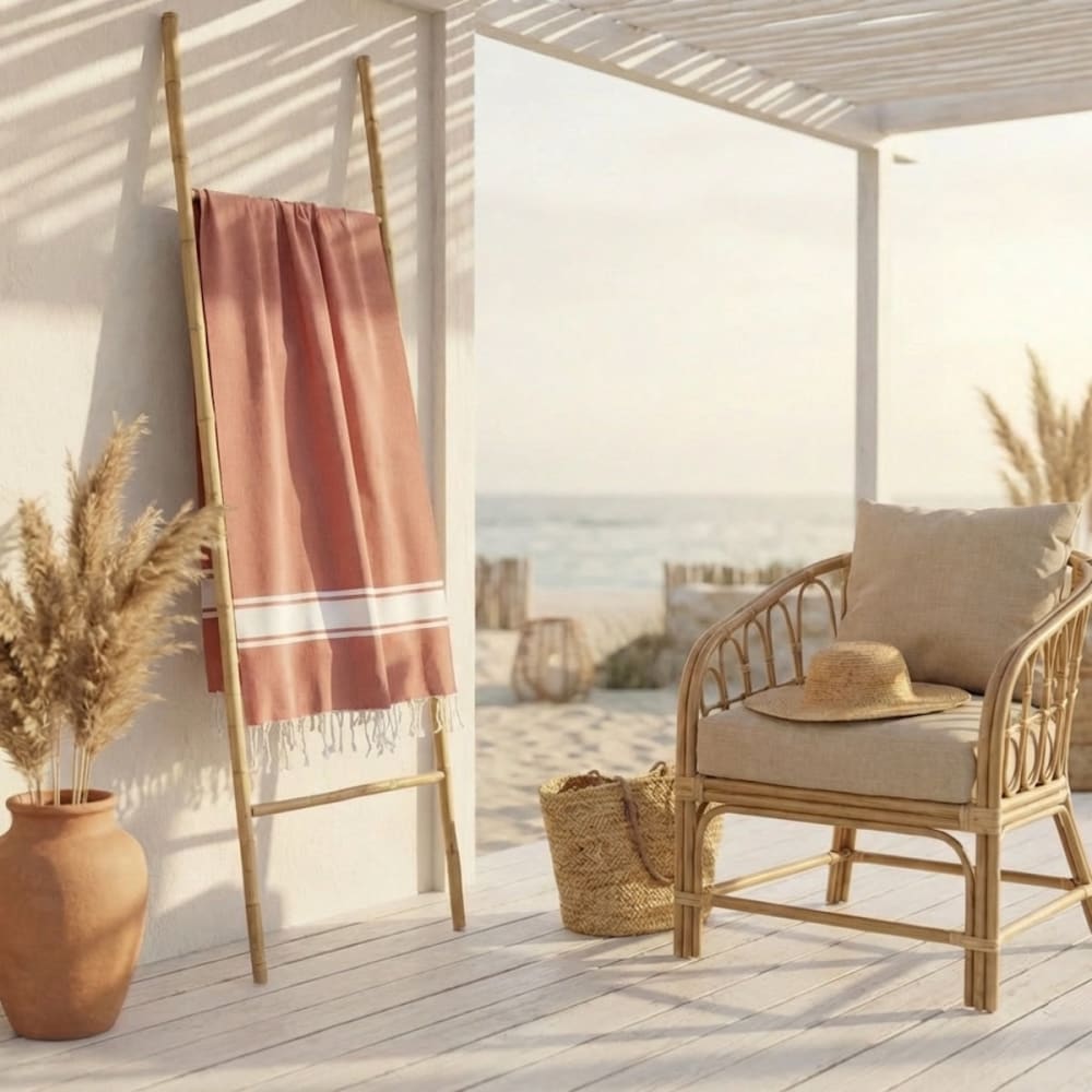 Fouta aus Baumwolle 100x200 - Maisons Du Monde