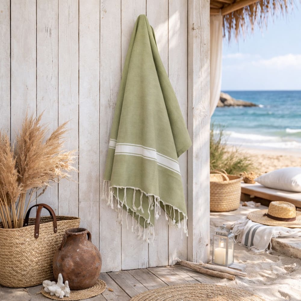 Fouta aus Baumwolle 100x200 - Maisons Du Monde