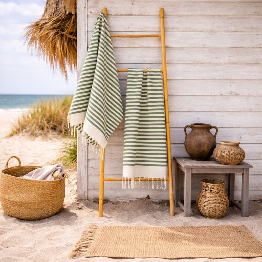 Fouta aus Baumwolle 100x200 - Maisons Du Monde