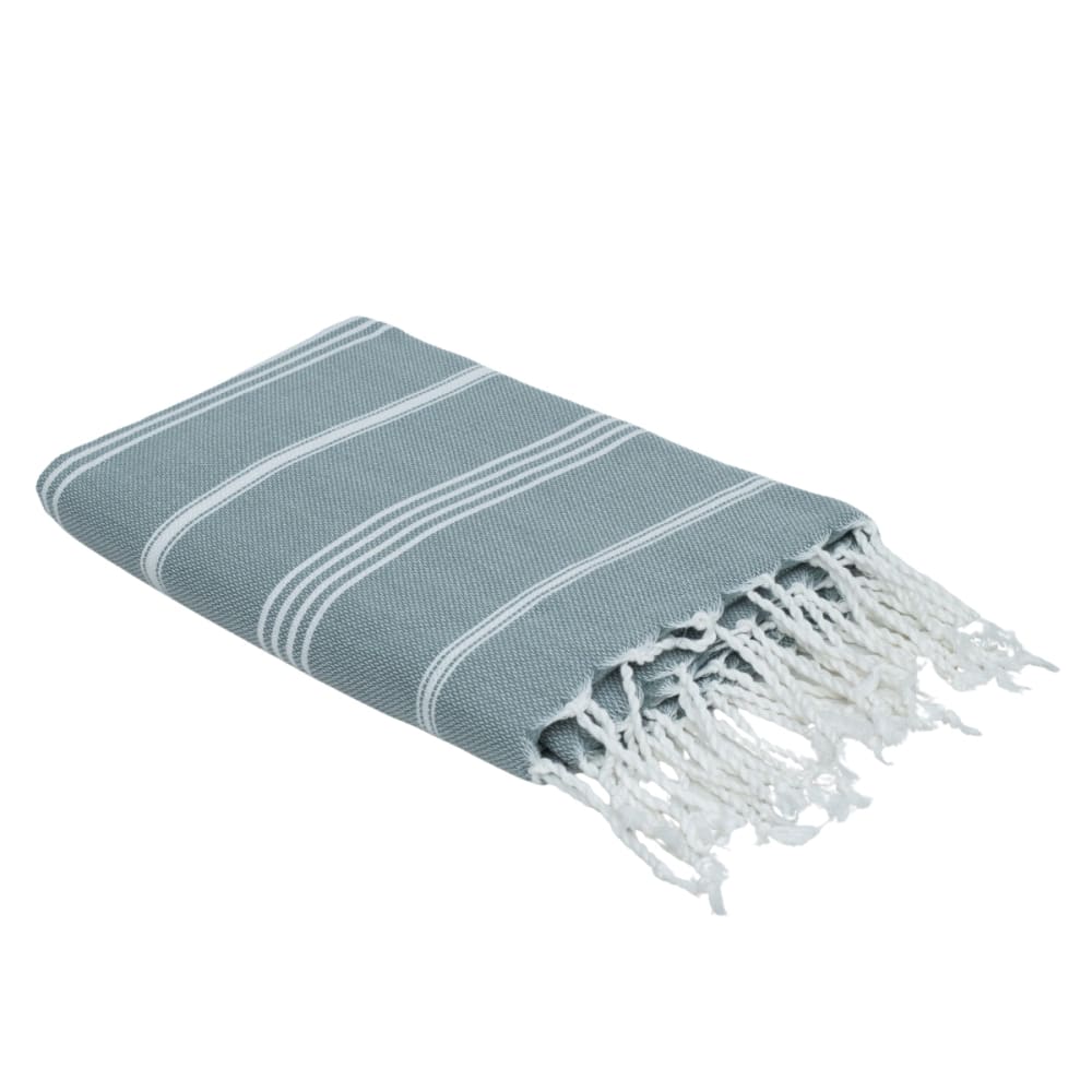 Fouta paréo coton 100x200 vert sauge