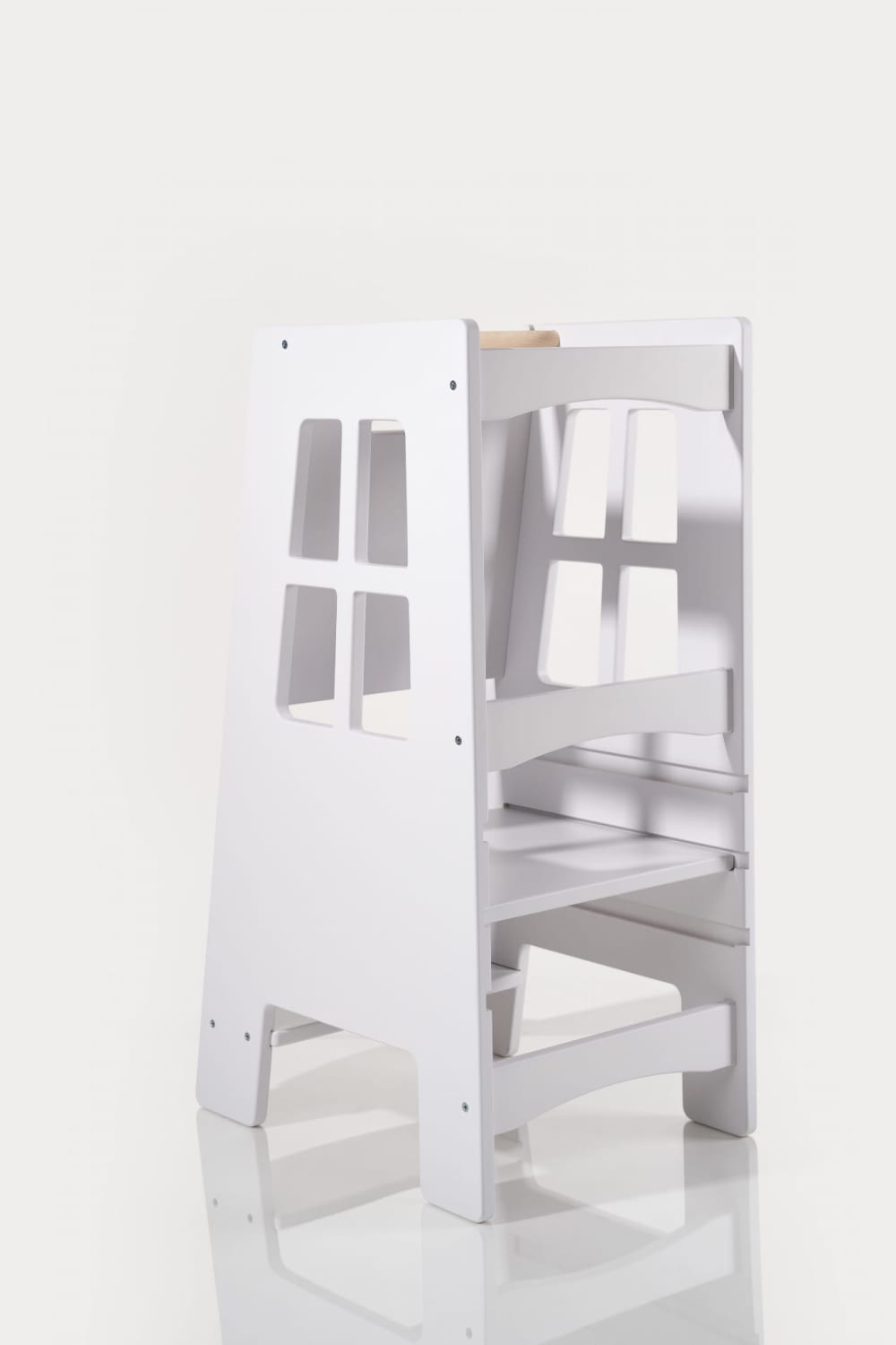 Montessori-Lernturm Extra Safe für Kinder aus Holz - Maisons Du