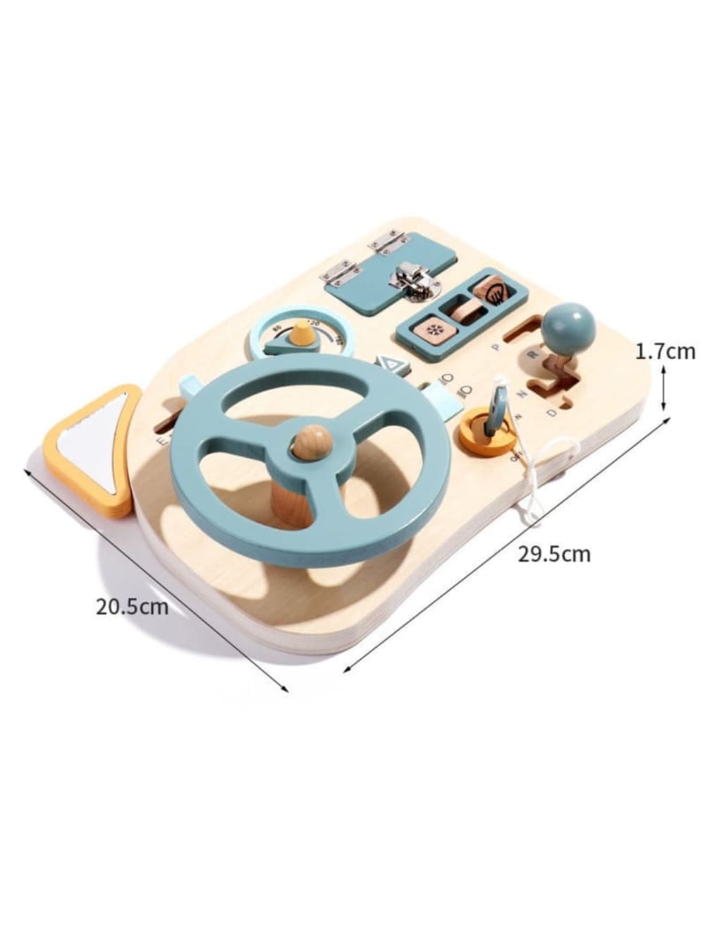 Jouet éducatif Montessori pour enfant en bois (Babykare) - Image 2