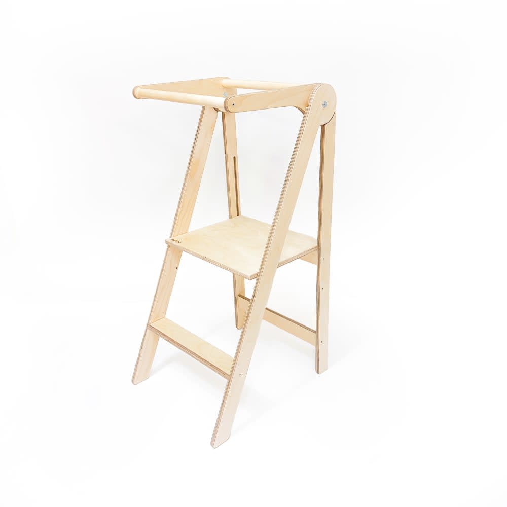 Tour d'observation montessori pliable naturel