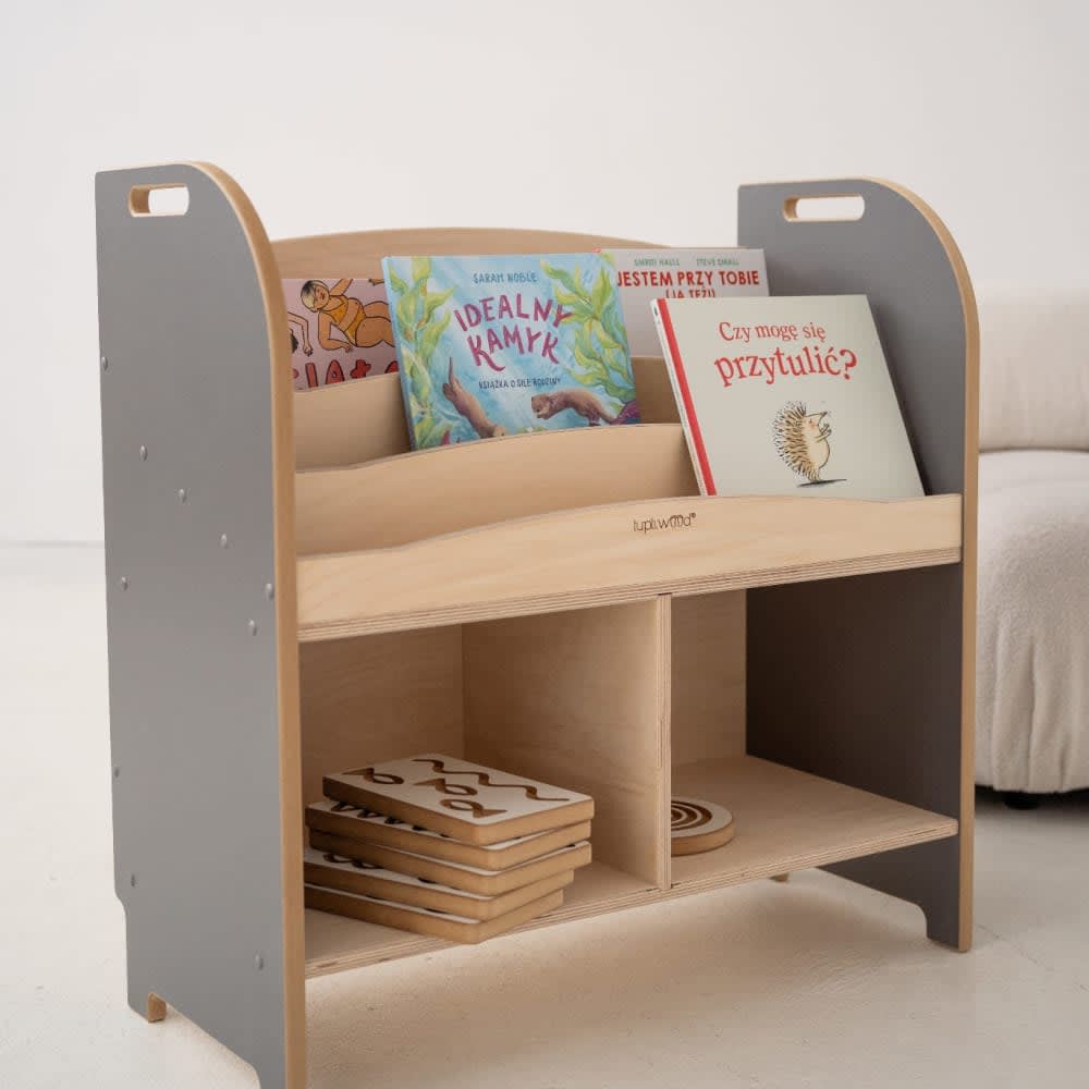 Montessori-Bücherregal für Kinder aus Holz in - Maisons Du Monde
