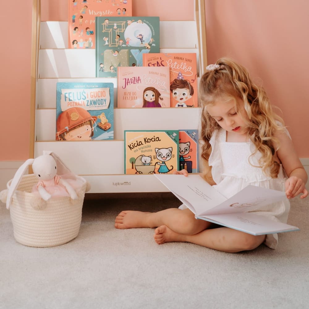 Montessori-Bücherregal Mini für Kinder aus Holz in - Maisons Du