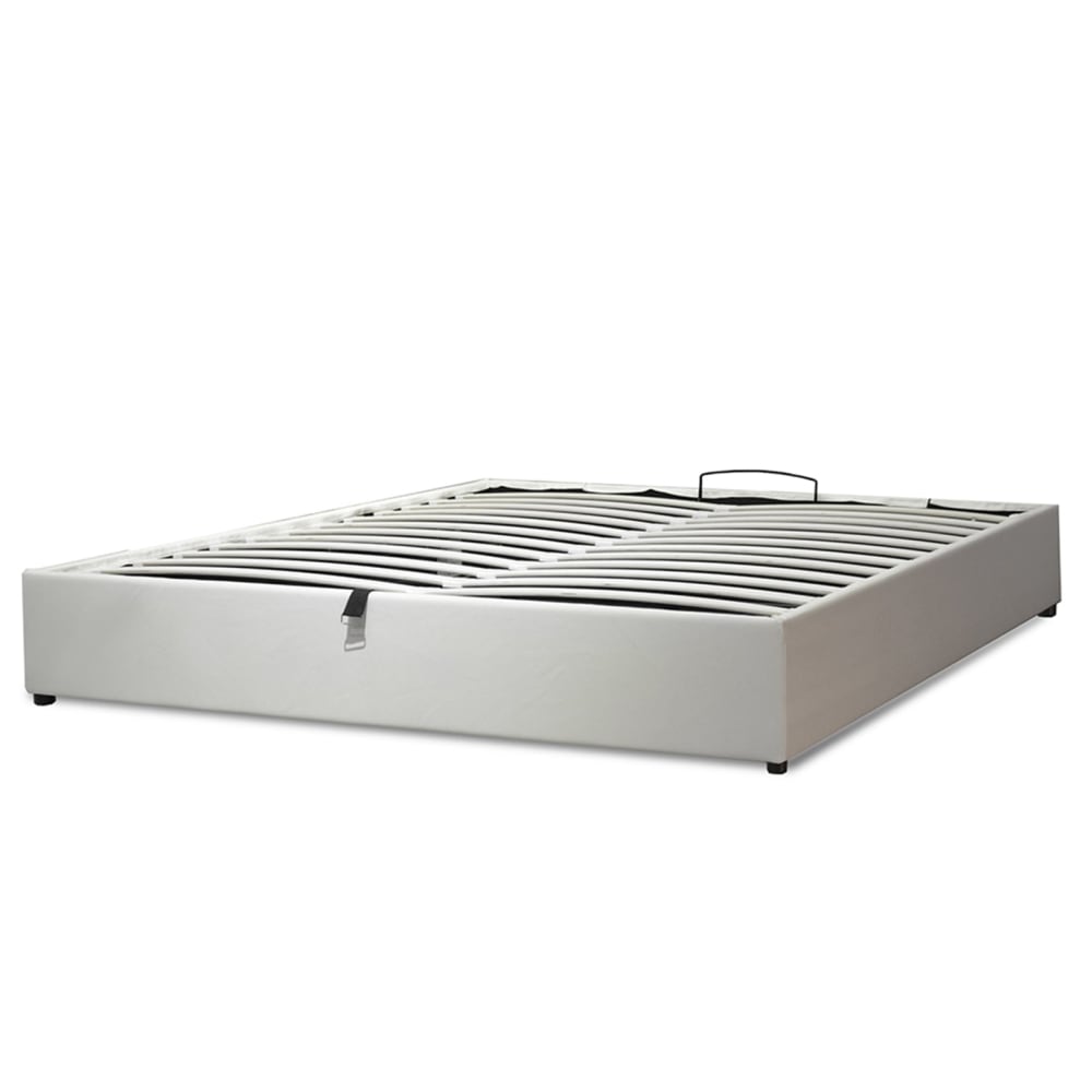 Lit coffre électrique - cuir