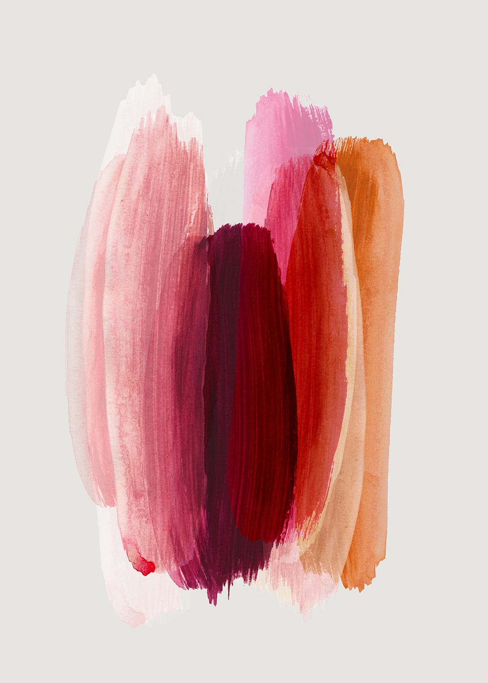 Hannun Dekorativer Kunstdruck, 50 x 70 cm style modern Beige Papier