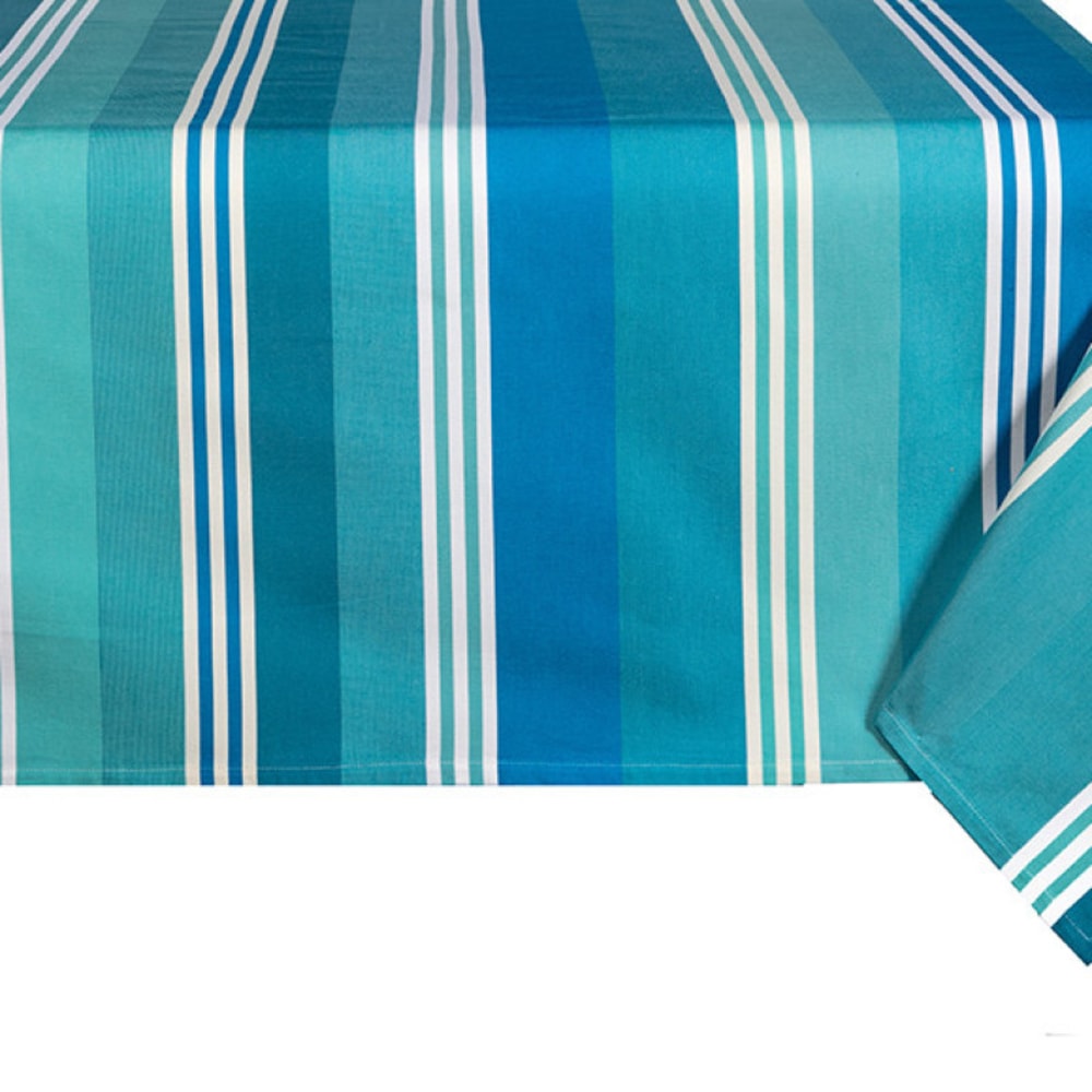 Tischdecke Baumwolle Blau 160x160 cm - Maisons Du Monde