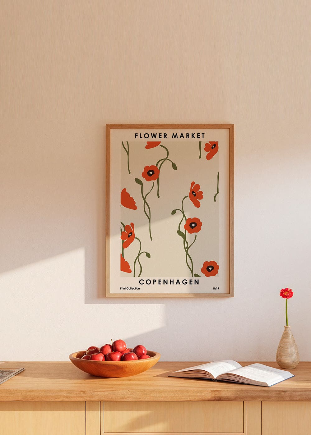 Dekorativer Kunstdruck, 50 x 70 cm - Maisons Du Monde