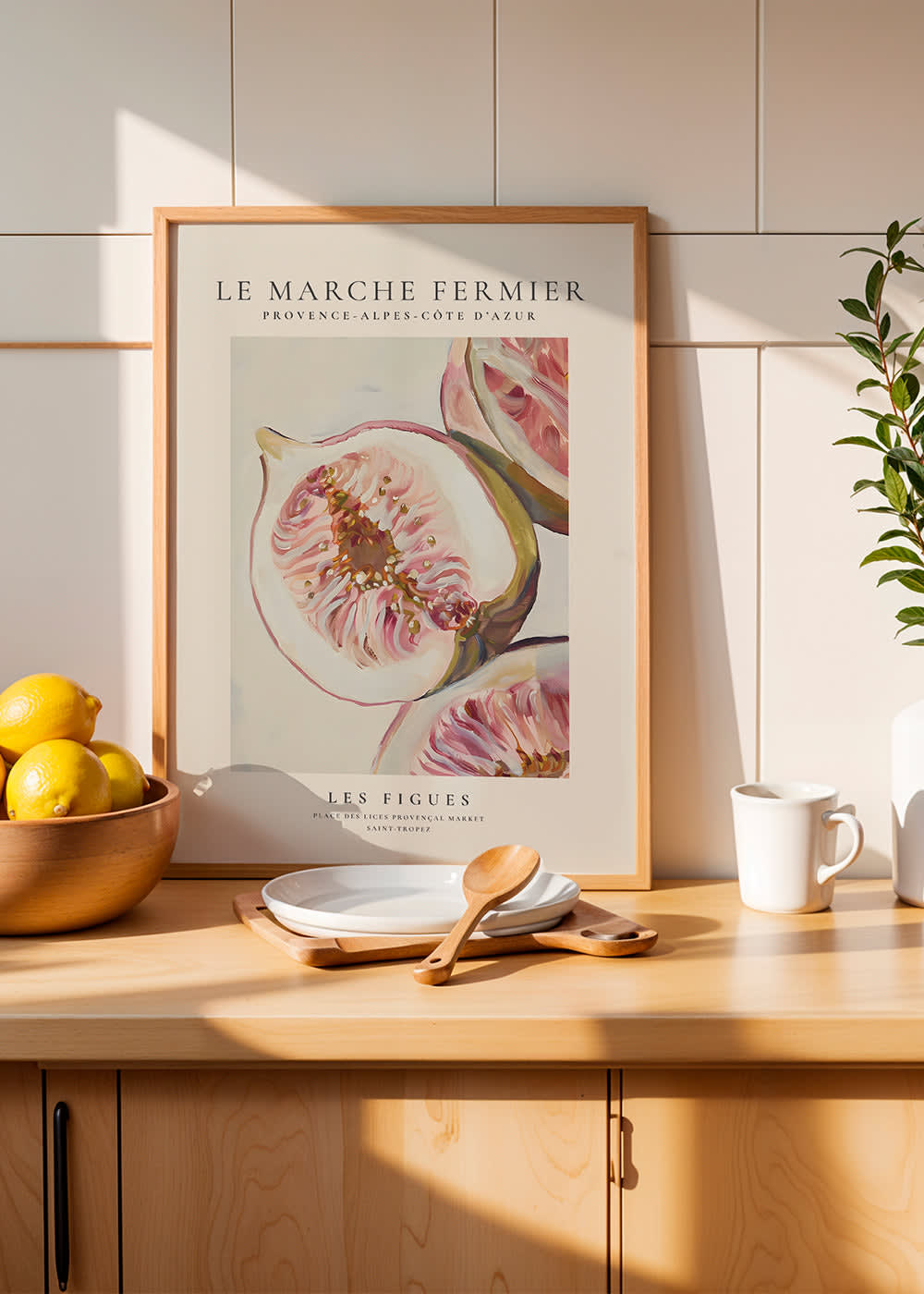 Dekorativer Kunstdruck, 50 x 70 cm - Maisons Du Monde