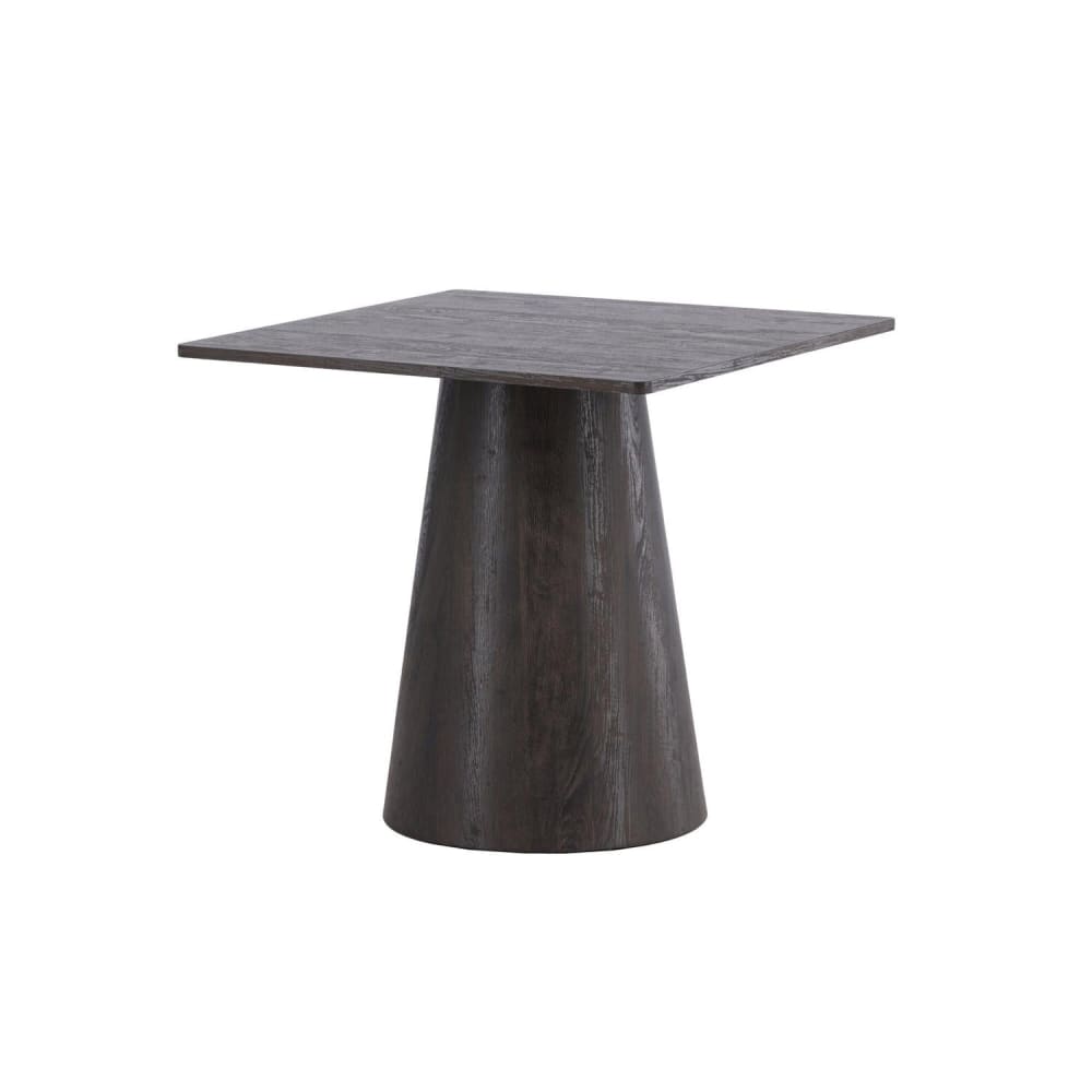 Venture Home Esstisch Lanzi Quadratisch 80cm, Mokka Braun Spanplatte