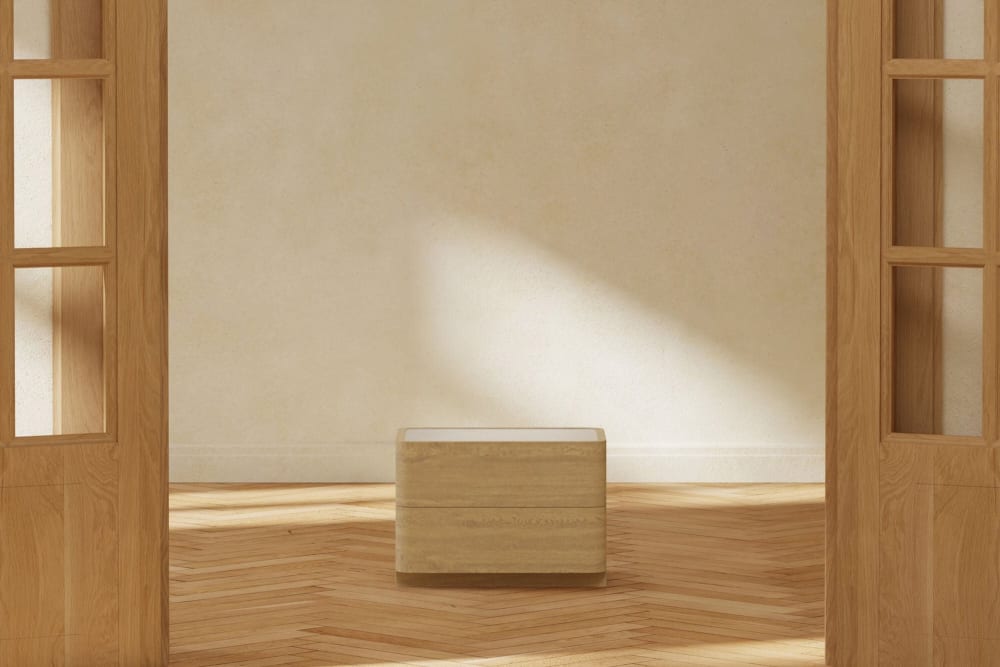 Kommode 50cm, Hellbraun - Maisons Du Monde