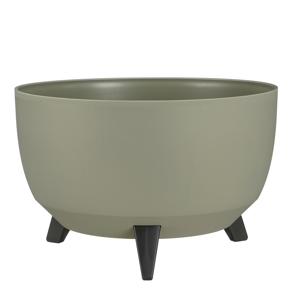 Jardinière d'extérieur Vert clair Plastique H20.5xl40xL40cm