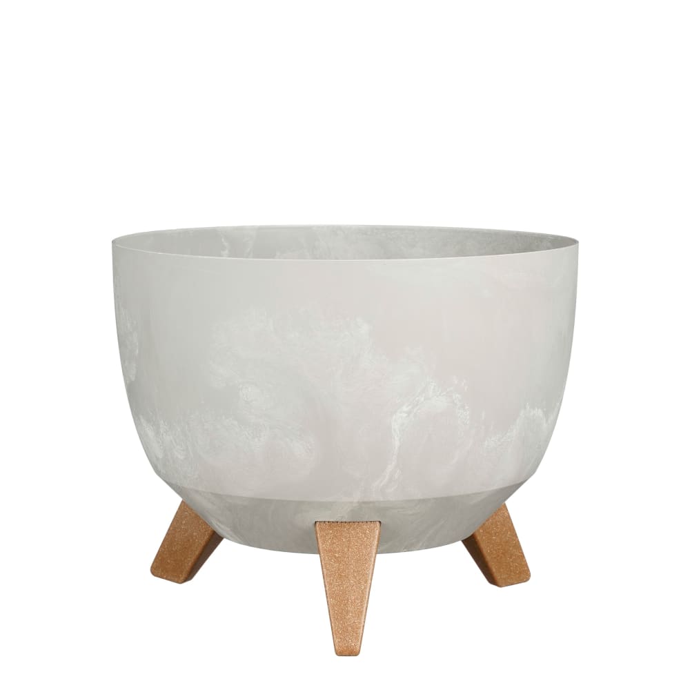Jardinière d'extérieur Gris Plastique H18.5xl29xL29cm