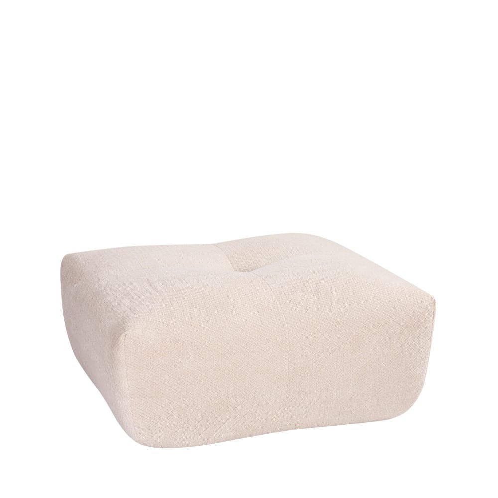 Pouf repose-pieds compressé