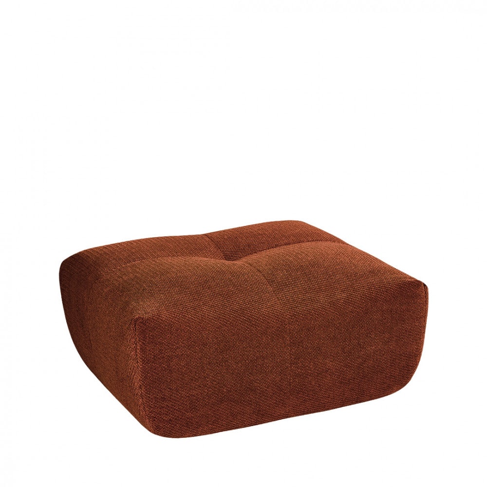 Pouf repose-pieds compressé