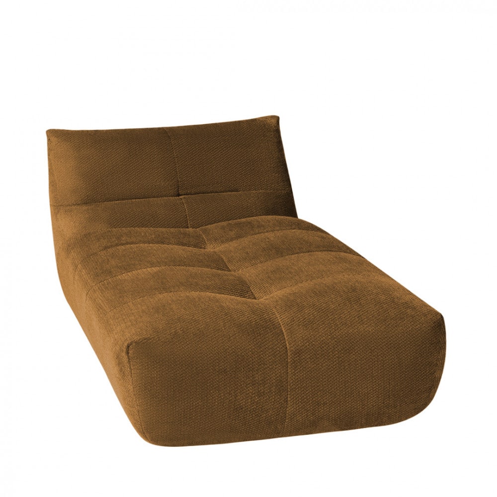 Chauffeuse lounge compressée - bronze