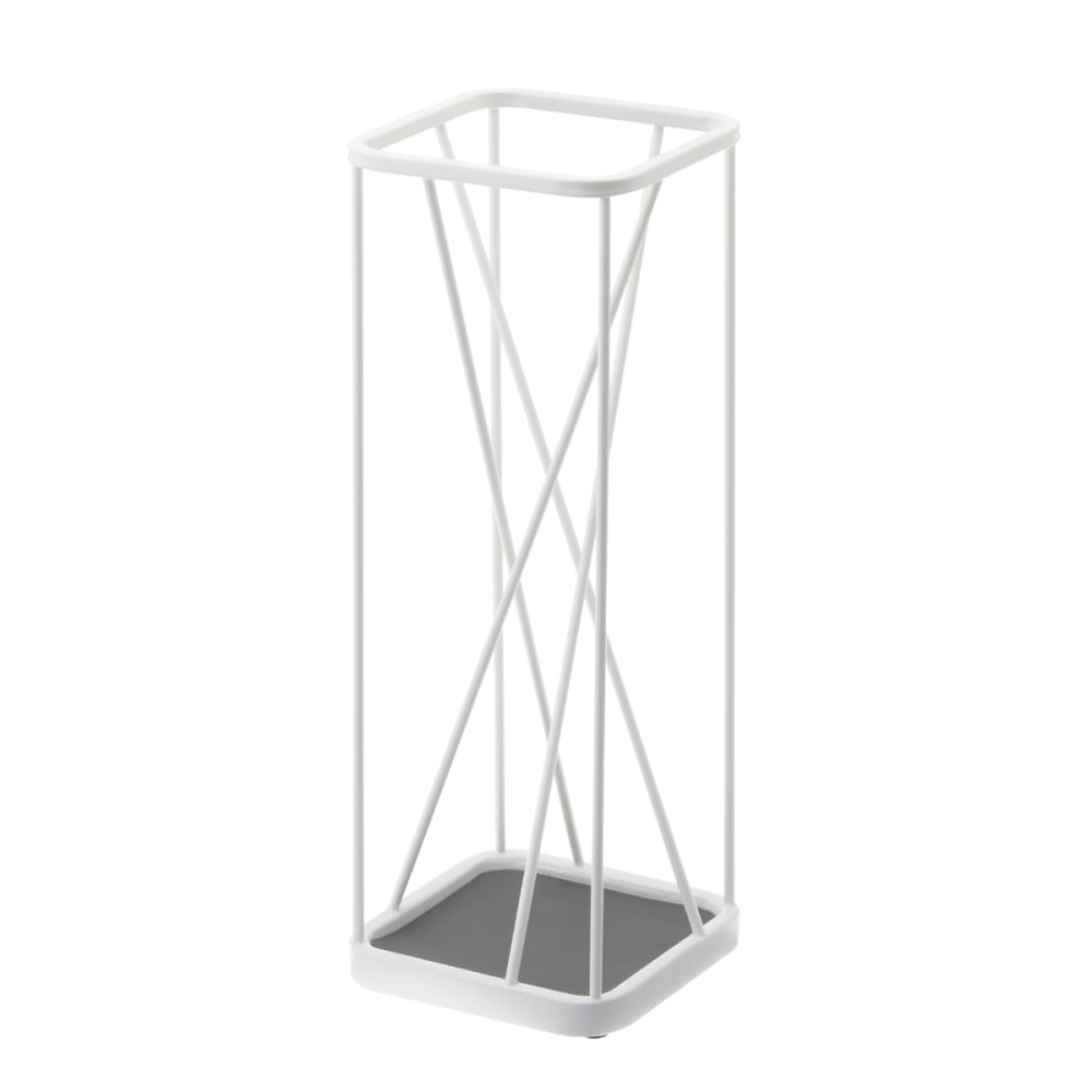 Porte-parapluie en métal L17 cm - Blanc
