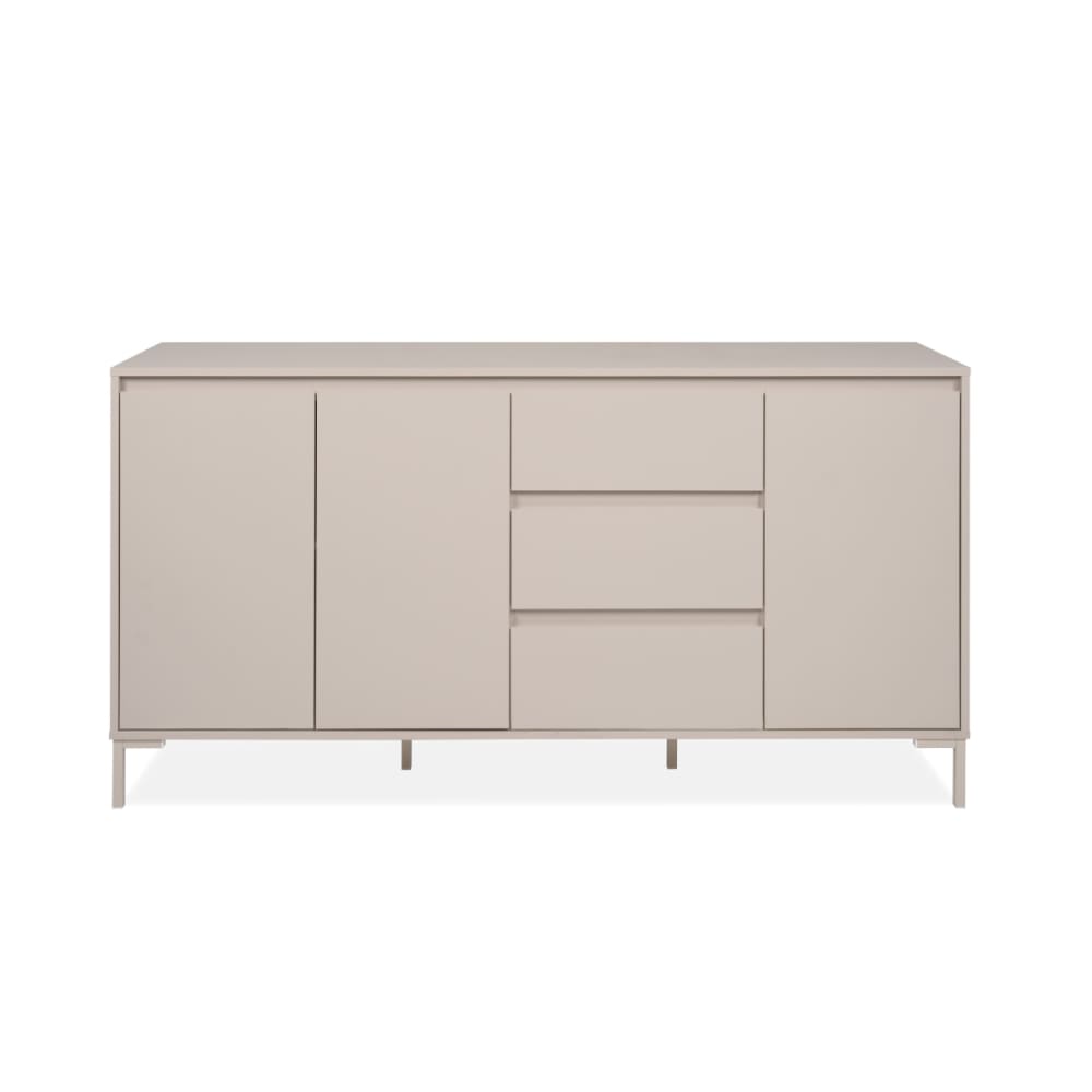 Buffet 3 portes et 3 tiroirs couleur cachemire L170 cm