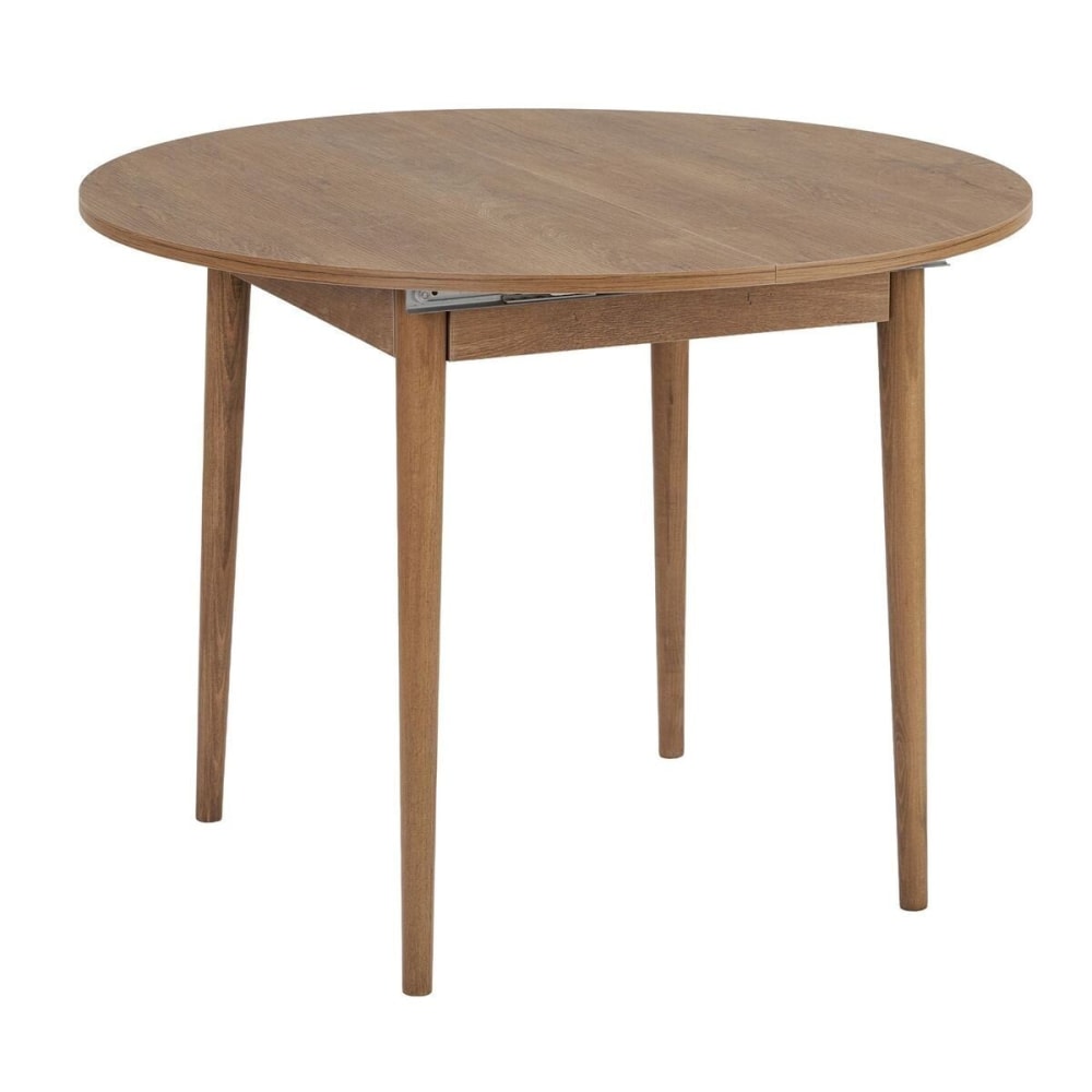 Table à manger extensible L100-131 cm - Effet Chêne
